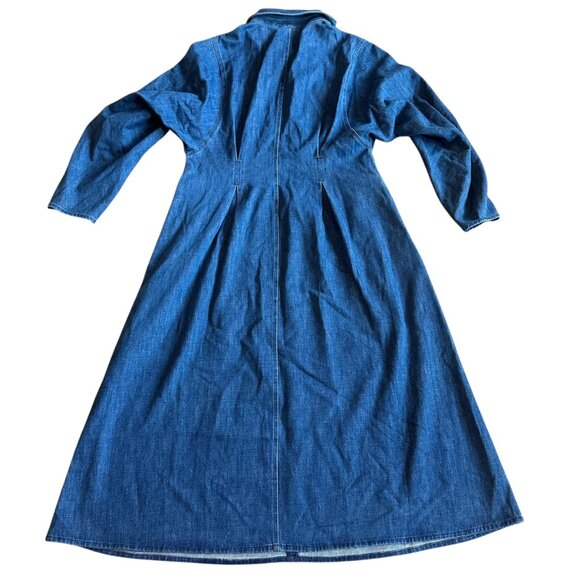 COS Blue Midi Dress - Picture 7 of 12